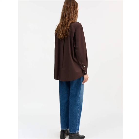 Skall Studio Edgar Skjorte, Dark Brown